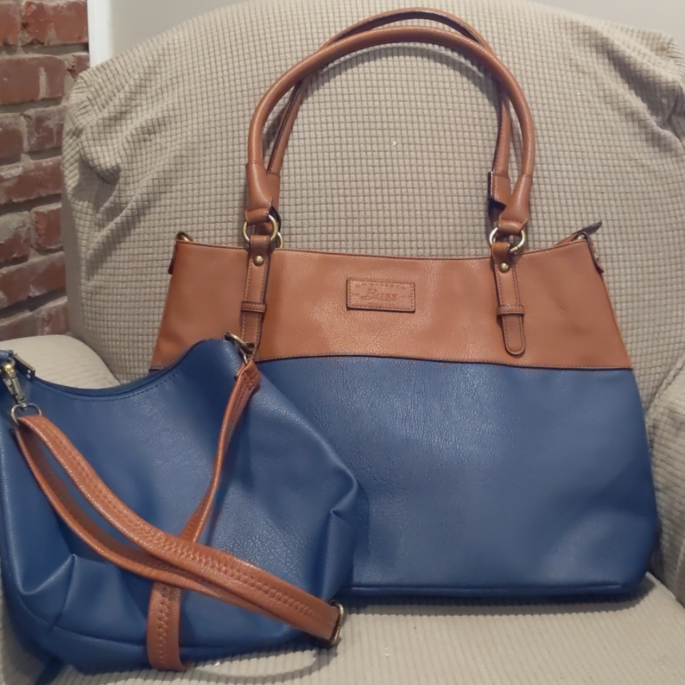 Bass and Co. Large leather purse